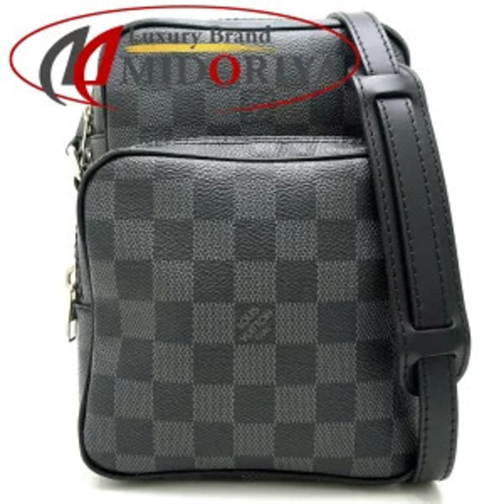 Louis Vuitton Damier Graphite Black Rem Crossbody Shoulder Bag